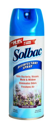 Solbac Disinfectant Spray Lavender Mist 300 g