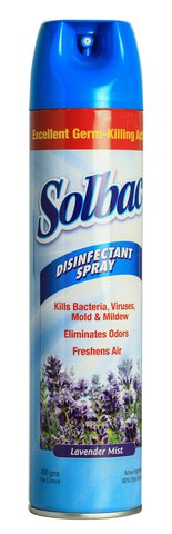 Solbac Disinfectant Spray Lavender Mist 400 g