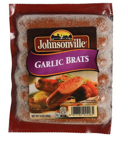 Johnsonville Garlic Bratwurst 396 g
