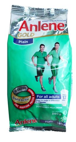 Anlene Gold Milk Plain Powdered Milk Drink 390 g
