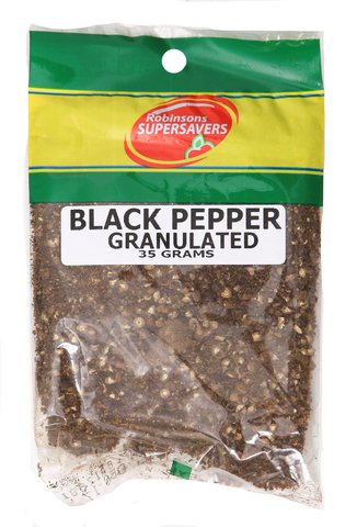Supersavers Granulated Black Pepper 35 g