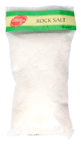 Supersavers Rock Salt 1 kg