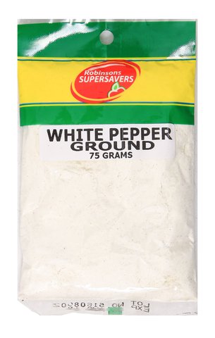 Supersavers White Pepper 75 g
