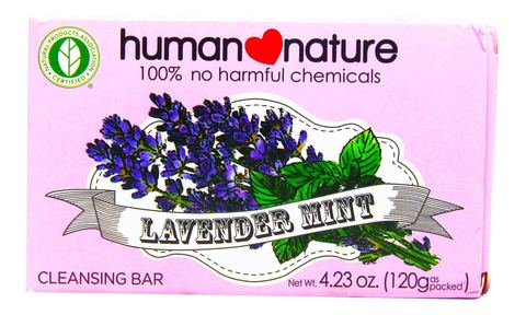 Human Nature Body Soap Lavender Mint 120 g
