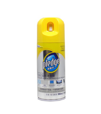 Pledge Cleaning Foam Delicate Surfaces And Electronics 180 ml