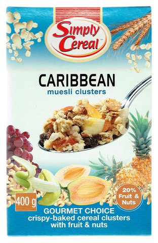 Simply Cereal Caribbean Crisp 400 g