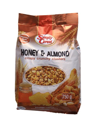 Simply Cereal Honey &amp; Almond 750 g