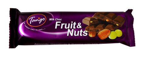 Tango Fruit &amp; Nuts Milk Chocolate 40 g