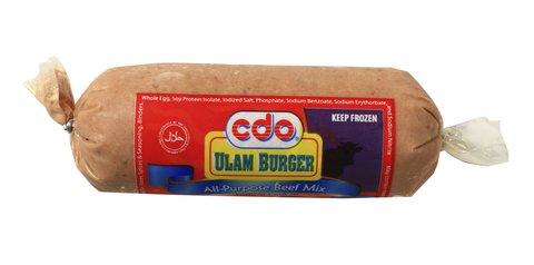CDO Ulam Burger Beef Mix 210 g