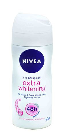Nivea Deodorant Spray Extra Whitening 60 ml