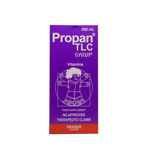Propan TLC Syrup Vitamins Orange Flavor 250 ml