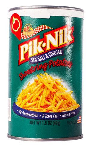 Piknik Sea Salt &amp; Vinegar Shoestring Potatoes 1.5 oz