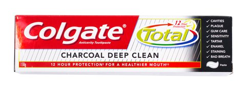 Colgate Toothpaste Total Charcoal Deep Clean 150 g