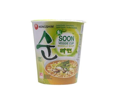 Nongshim Soon Veggie Cup Noodle Soup 67 g