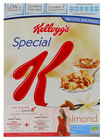 Kelloggs Speciall K Vanilla Almond Cereal 385 g