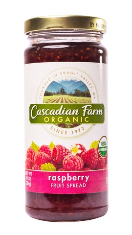 Cascadian Farm Organic Raspberry Fruit Spread 10 oz
