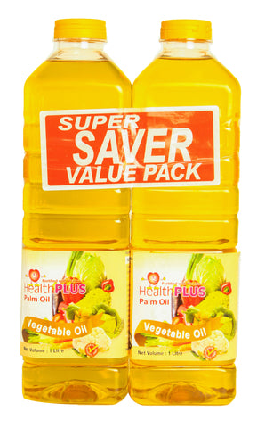 Healthplus Vegtable Oil Duo Pack 1 l