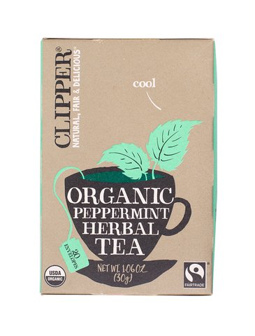 Clipper Organic Peppermint Herbal Tea 20 pcs /pack (30 g)