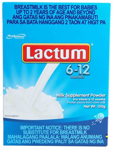 Lactum Milk Supplement Powder (6-12 Months) 150 g