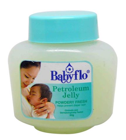 Babyflo Petroleum Jelly Powdery Scent 50 g