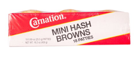 Carnation Mini Hash Brown Patties 18 pcs /pack