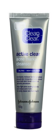 Clean &amp; Clear Facial Cleanser Active Clear 100 g