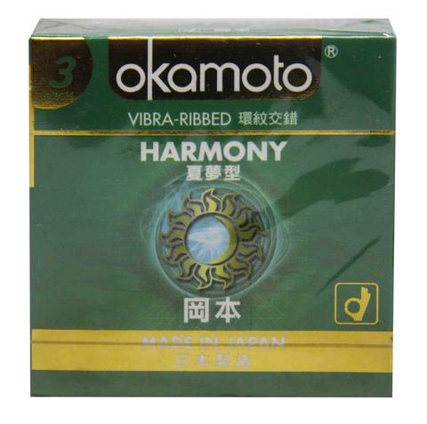 Okamoto Harmony Condom 3 pcs /pack