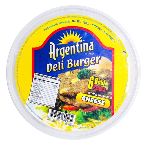 Swift Argentina Deli Burger Cheese 209 g