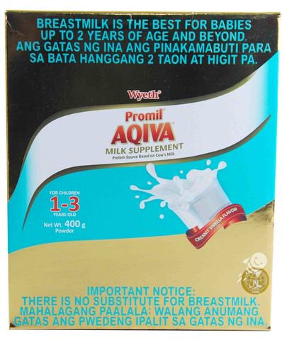 Aqiva Promil Milk Supplement 400 g