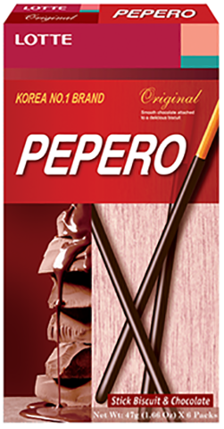 Pepero Stick Biscuit &amp; Chocolate Gift Box 47 g