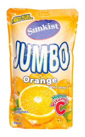 Sunkist Jumbo Orange Juice 250 ml