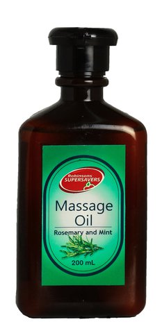 Supersavers Massage Oil Rosemary And Mint 200 ml