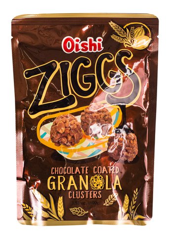 Oishi Ziggs Granola Chocolate Clusters 100 g