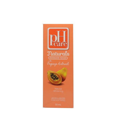 PH Care Feminine Wash Naturals With Papaya Extract 50 ml