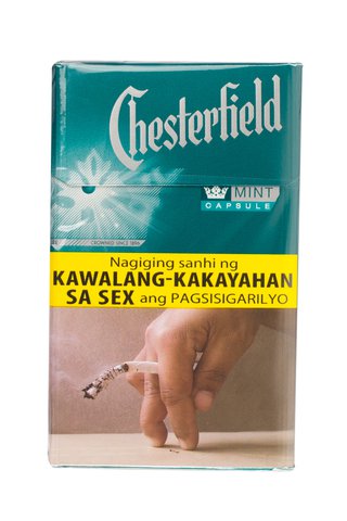 Chesterfield Mint Round Cigarette 20 pcs /pack