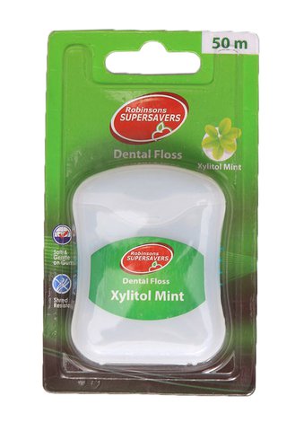 Supersavers Dental Floss Mint 1 pc