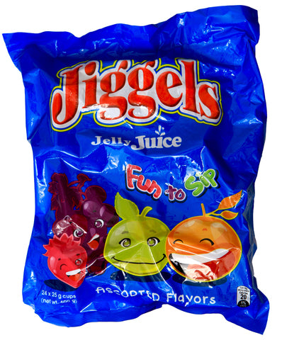 Mr. Jiggles Jiggles Jelly Juice 24 pcs /pack