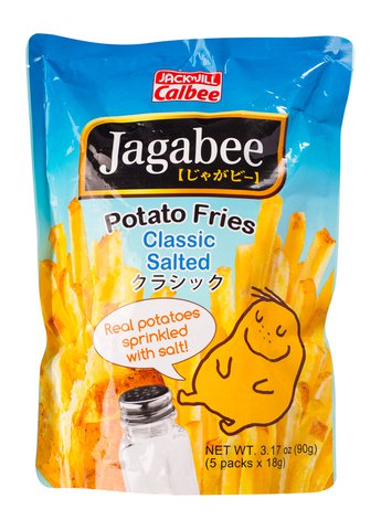 Calbee Jagabee Potato Fries Salted 90 g