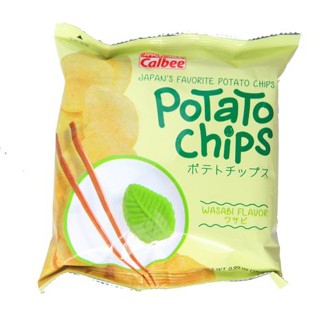 Calbee Potato Chips Wasabi 28 g