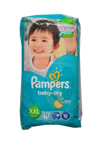 Pampers Baby Dry Baby Diapers – XXL 11 pcs /pack