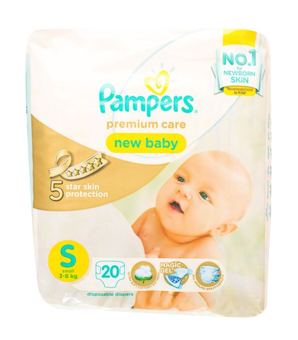 Pampers Premium Care – Small Baby Diapers 20 pcs /pack