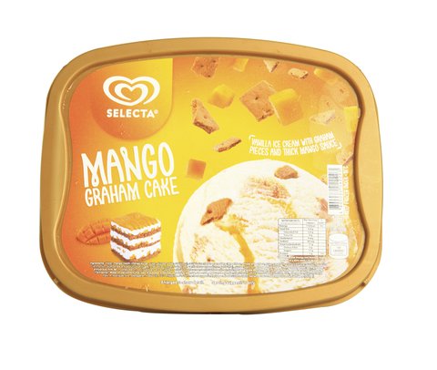 Selecta Mango Graham Cake Ice Cream 1.5 l