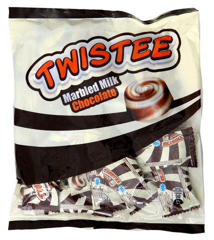 Twistee Marbled Milk Chocolate 1 pack (20 pcs x 60 g)