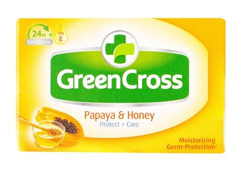 Green Cross Body Soap Papaya &amp; Honey 125 g