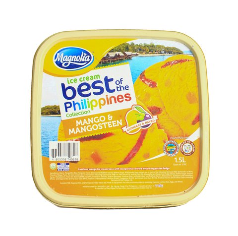 Magnolia Best Of The Philippines Mango &amp; Mangosteen Ice Cream 1.5 l