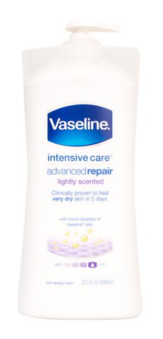 Vaseline Lotion Intensive Lightly Scented 600 ml