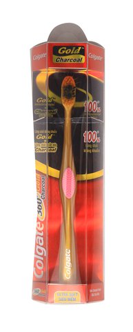Colgate Toothbrush 360 Gold Charcoal 1 pc