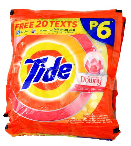 Tide With Downy Laundry Detergent 50 g (6 pcs)