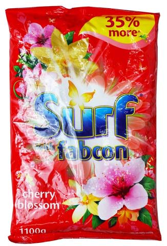 Surf Red Detergent Powder Cherry Blossom Pouch 1.1 kg