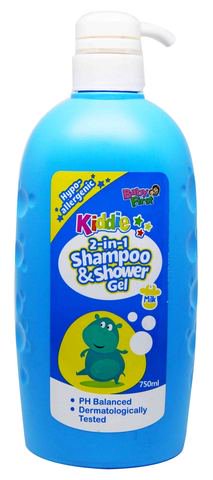 Baby First Kiddie Bodywash Milk 750 ml